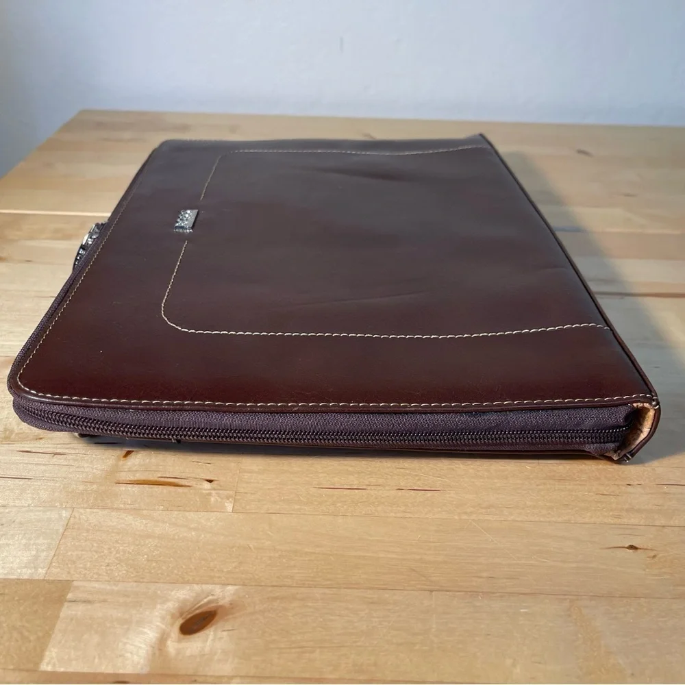Boss - Hugo Boss - Full Zip Executive Folio Cognac Leather